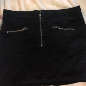 Zip up skirt